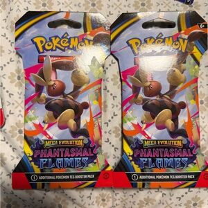 Pokémon TCG Phantasmal Flames Booster Pack - Twin Set
